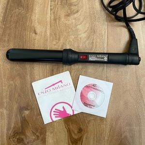 Enzo Milano 33mm (1.25 in.) Clipless Curling Wand